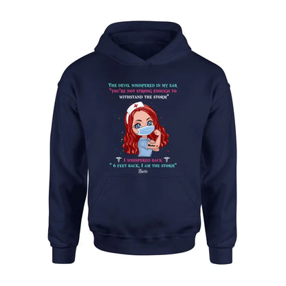 Custom Personalized Nurse Shirt - Gift Idea For Nurse - I Am The Storm