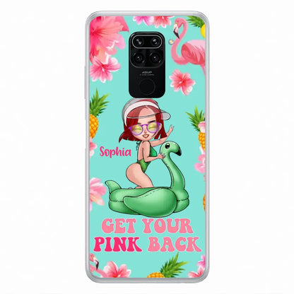 Custom Personalized Bikini Girl Phone Case - Gift Idea For Girl - Get Your Pink Back - Cases For Oppo/Xiaomi/Huawei