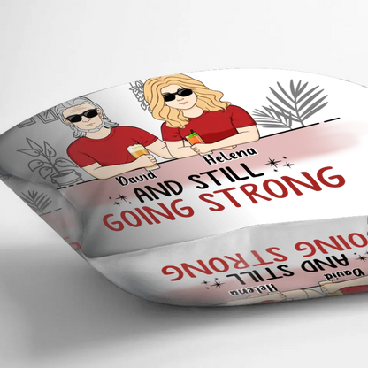 Personalized Couple Pillow Cover - Best Gift Idea For Couple/Husband/Father's Day - Annoying Each Other For 20 Years And Still Going Strong