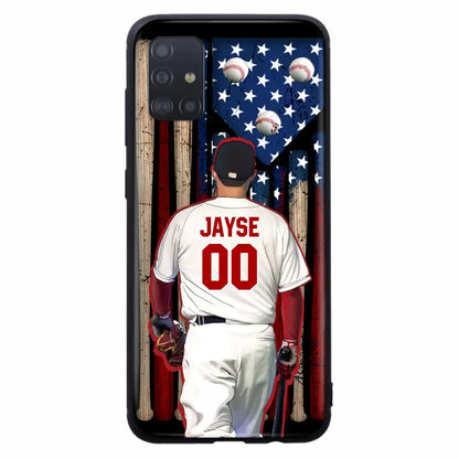 Custom Personalized Baseball Phone Case - Best Gift Idea For Baseball Lovers