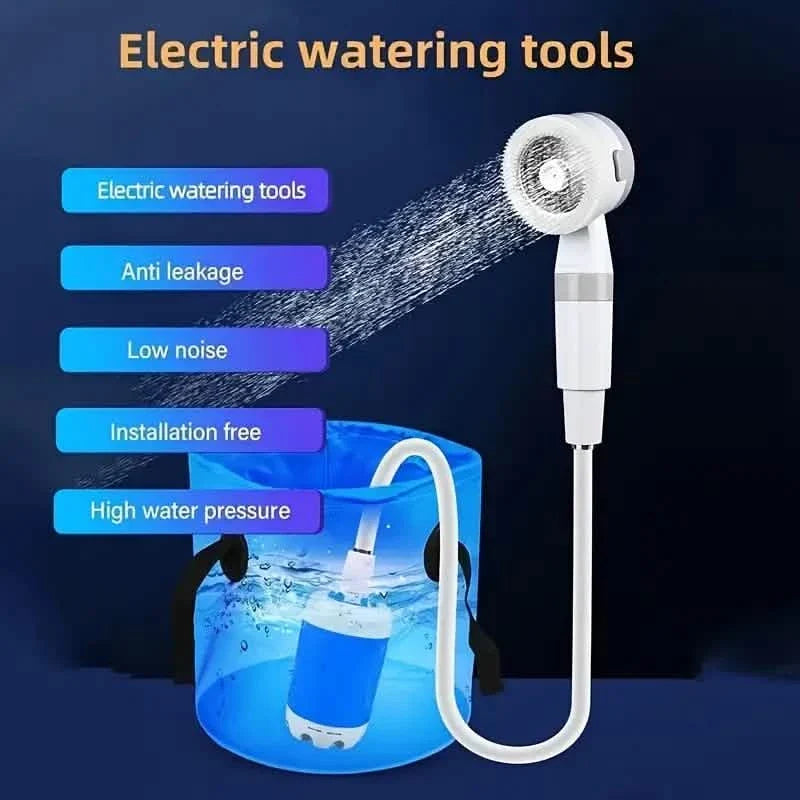 Portable Rechargeable Watering System – Outdoor Shower & Camping Bath