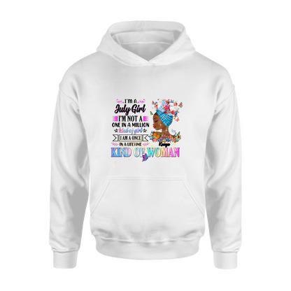 Personalized Birthday Girl Shirt/Hoodie - Gift Idea For Birthday - I'm A October Girl I'm Not A One In A Million Kind Of Girl
