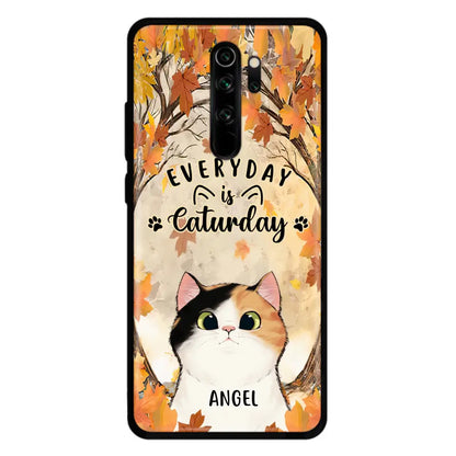Custom Personalized Cat Phone Case For Oppo/Xiaomi/Huawei - Gift Idea For Cat Lover - Up to 6 Cats - Everyday Is Caturday