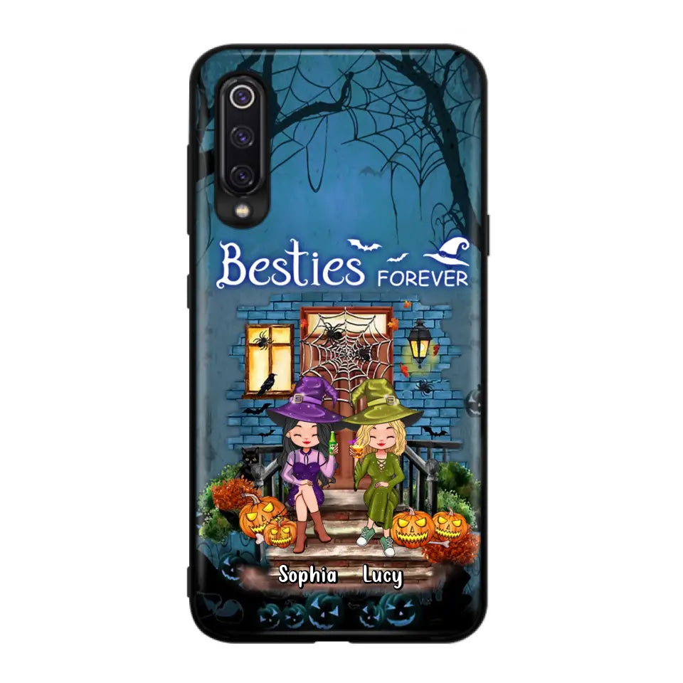 Personalized Halloween Friend Phone Case - Up to 5 Friends - Halloween Gift Idea for Friends/Sisters - Besties Forever - Case for Xiaomi/Huawei/Oppo