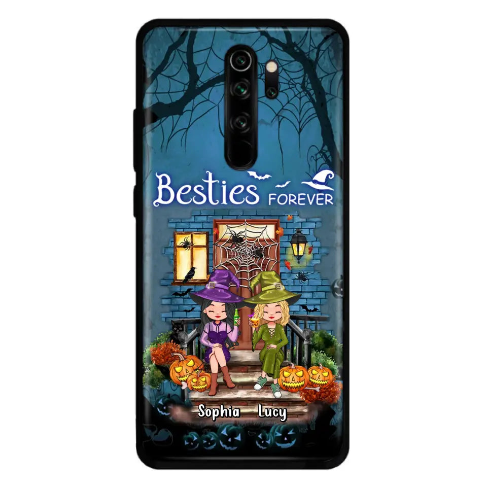 Personalized Halloween Friend Phone Case - Up to 5 Friends - Halloween Gift Idea for Friends/Sisters - Besties Forever - Case for Xiaomi/Huawei/Oppo