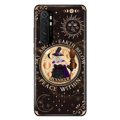 Custom Personalized Witch Phone Case - Gift Idea For Girl - As Above So Below - Cases For Xiaomi/ Oppo/ Huawei