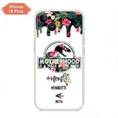 Custom Personalized Mama Dinosaur Phone Case - Best Gift For Mothers - For iPhone And Samsung Phone Case - 2QCGS1