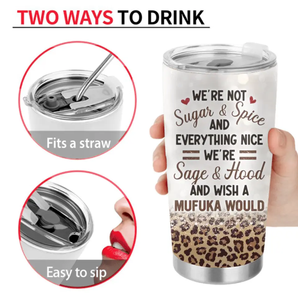 Personalized Besties Tumbler - Best Gift Idea For Friends - Our Friendship Is A True Blessing To Me