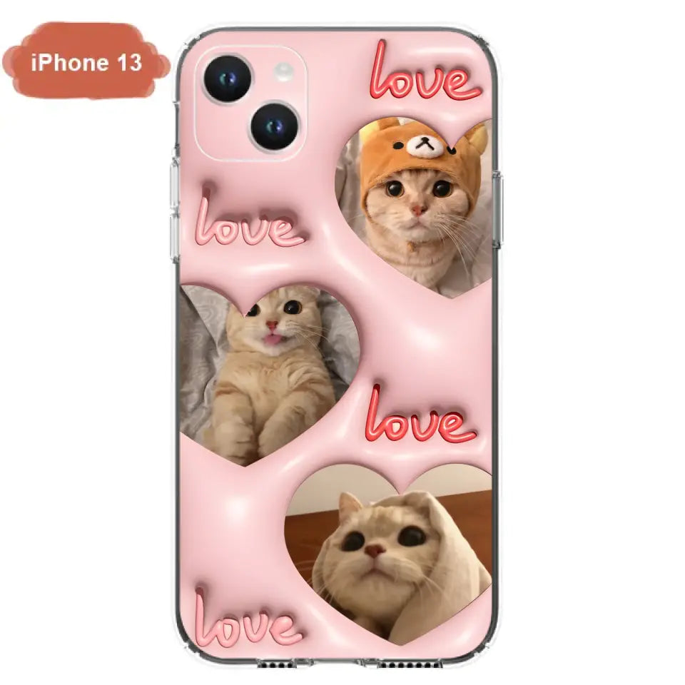Personalized Photo Phone Case - Gift Idea For Couple/Him/Her/Pet Lovers - Case For iPhone/Samsung