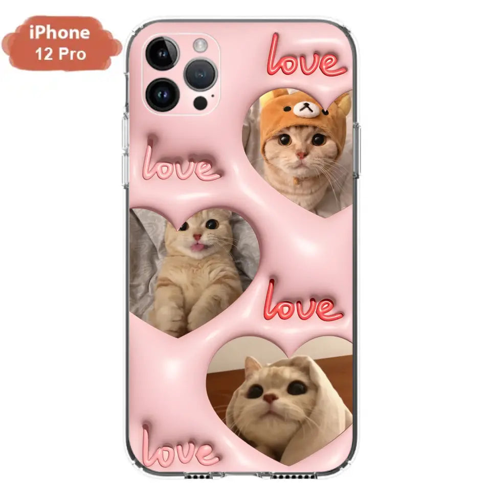 Personalized Photo Phone Case - Gift Idea For Couple/Him/Her/Pet Lovers - Case For iPhone/Samsung