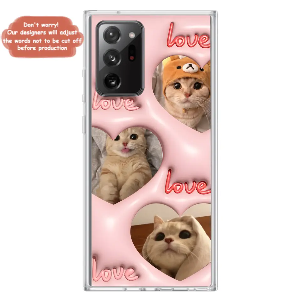 Personalized Photo Phone Case - Gift Idea For Couple/Him/Her/Pet Lovers - Case For iPhone/Samsung