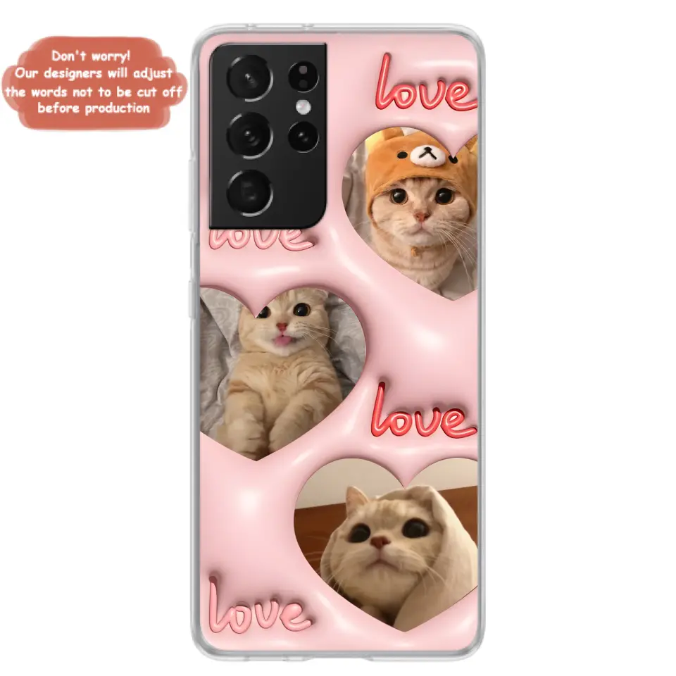 Personalized Photo Phone Case - Gift Idea For Couple/Him/Her/Pet Lovers - Case For iPhone/Samsung