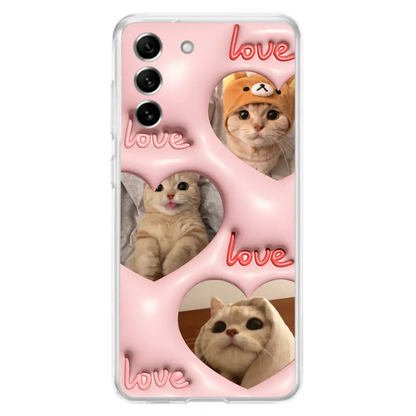 Personalized Photo Phone Case - Gift Idea For Couple/Him/Her/Pet Lovers - Case For iPhone/Samsung