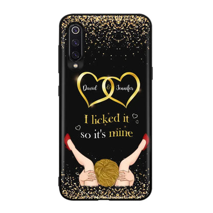 Custom Personalized Couple Phone Case - Gift Idea For Couple/Valentines Day - I Licked It So It's Mine - Case For Oppo/Xiaomi/Huawei