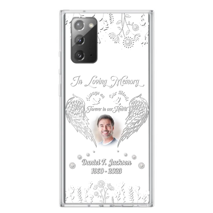 Personalized Memorial Photo Phone Case - Memorial Gift Idea - In Loving Memory