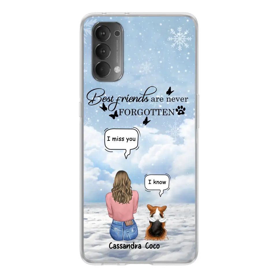 Personalized Memorial Pet Phone Case - Up to 3 Pets - Memorial Gift Idea For Dog/Cat/Rabbits Owners - I Miss You - Case For Oppo/Xiaomi/Huawei