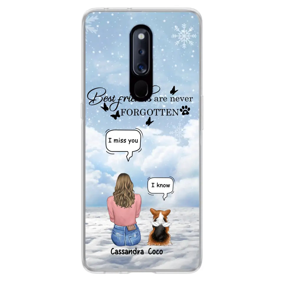 Personalized Memorial Pet Phone Case - Up to 3 Pets - Memorial Gift Idea For Dog/Cat/Rabbits Owners - I Miss You - Case For Oppo/Xiaomi/Huawei