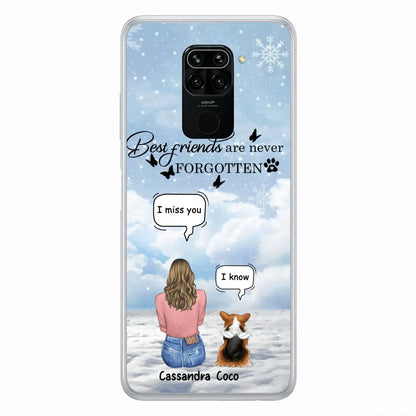 Personalized Memorial Pet Phone Case - Up to 3 Pets - Memorial Gift Idea For Dog/Cat/Rabbits Owners - I Miss You - Case For Oppo/Xiaomi/Huawei