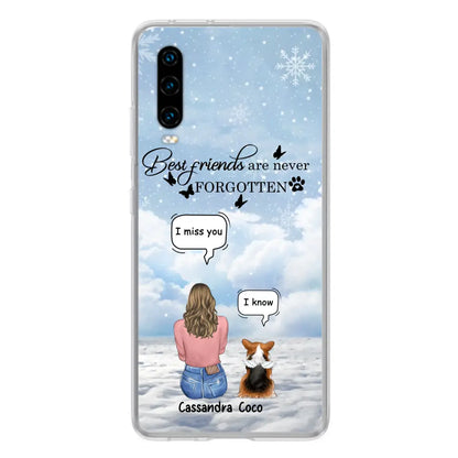 Personalized Memorial Pet Phone Case - Up to 3 Pets - Memorial Gift Idea For Dog/Cat/Rabbits Owners - I Miss You - Case For Oppo/Xiaomi/Huawei