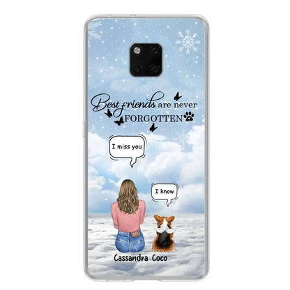 Personalized Memorial Pet Phone Case - Up to 3 Pets - Memorial Gift Idea For Dog/Cat/Rabbits Owners - I Miss You - Case For Oppo/Xiaomi/Huawei