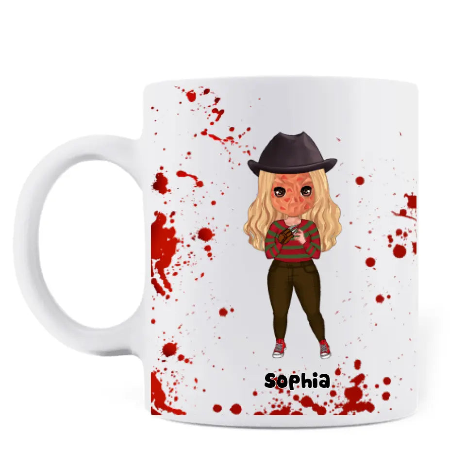 Personalized Horror Mug - Gift Idea For Halloween/Birthday - I'm Coming For You