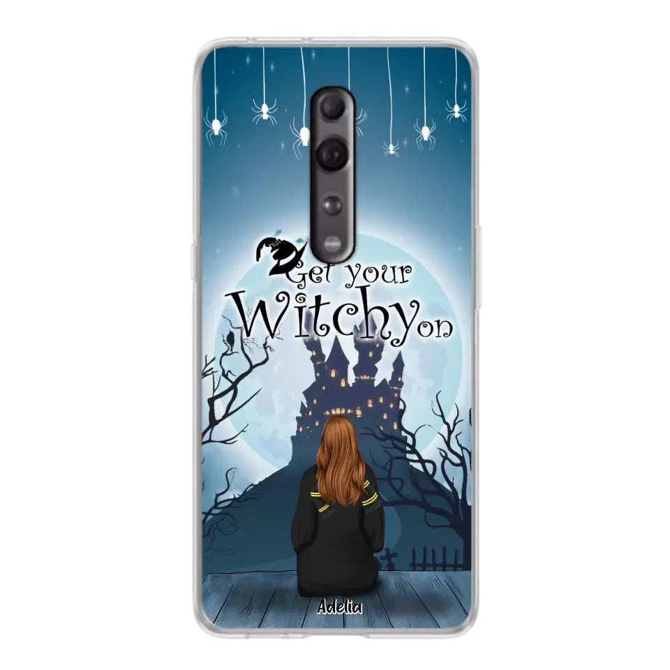 Personalized Witch Phone Case - Up to 4 Witches - Best Gift For Friends - Get Your Witchy on - Case For Xiaomi, Oppo And Huawei