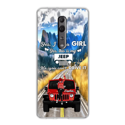 Personalized Off-road Girl Phone Case - Case For Xiaomi, Oppo And Huawei
