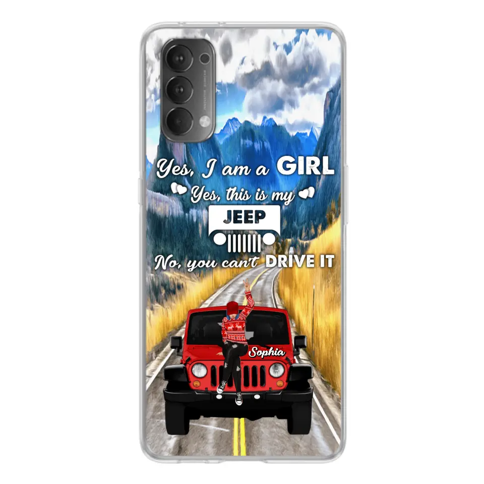 Personalized Off-road Girl Phone Case - Case For Xiaomi, Oppo And Huawei