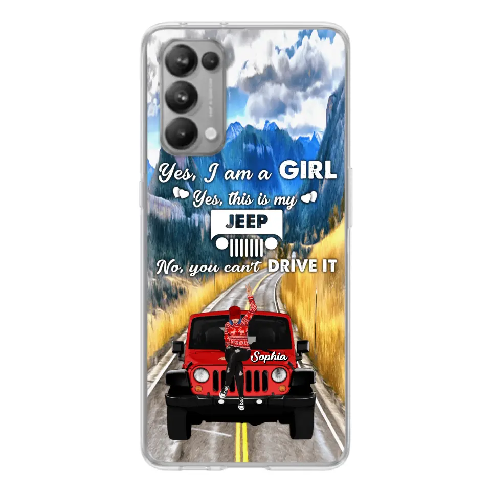Personalized Off-road Girl Phone Case - Case For Xiaomi, Oppo And Huawei