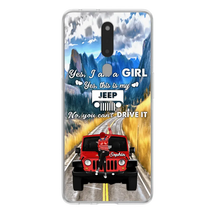Personalized Off-road Girl Phone Case - Case For Xiaomi, Oppo And Huawei