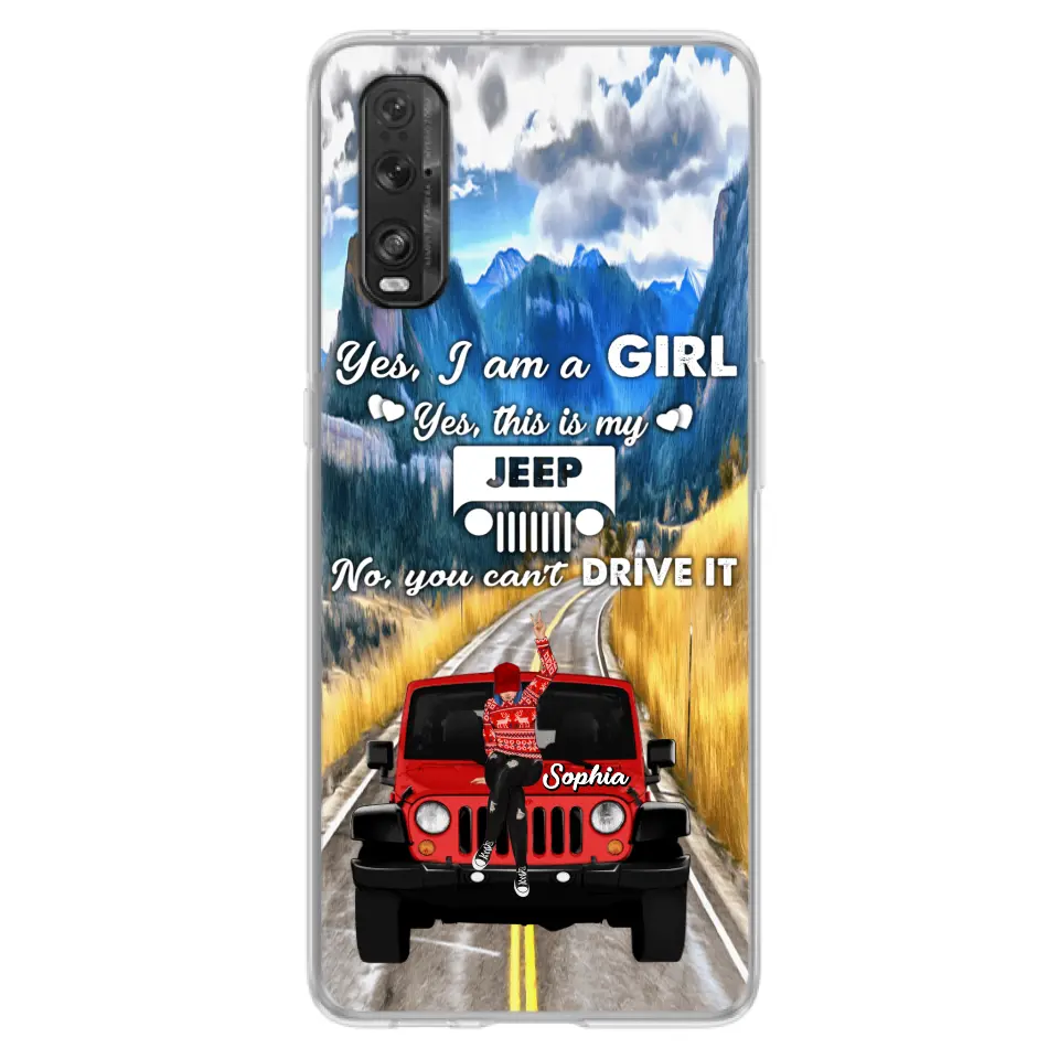 Personalized Off-road Girl Phone Case - Case For Xiaomi, Oppo And Huawei