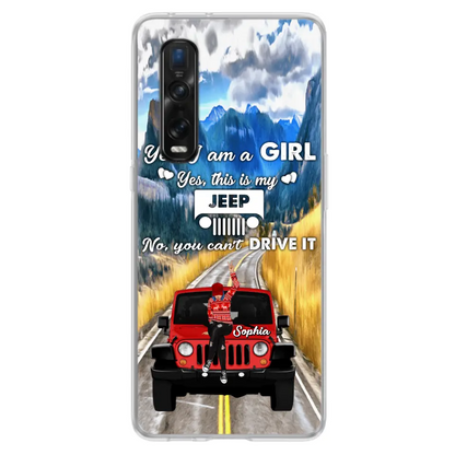 Personalized Off-road Girl Phone Case - Case For Xiaomi, Oppo And Huawei