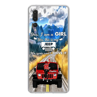 Personalized Off-road Girl Phone Case - Case For Xiaomi, Oppo And Huawei