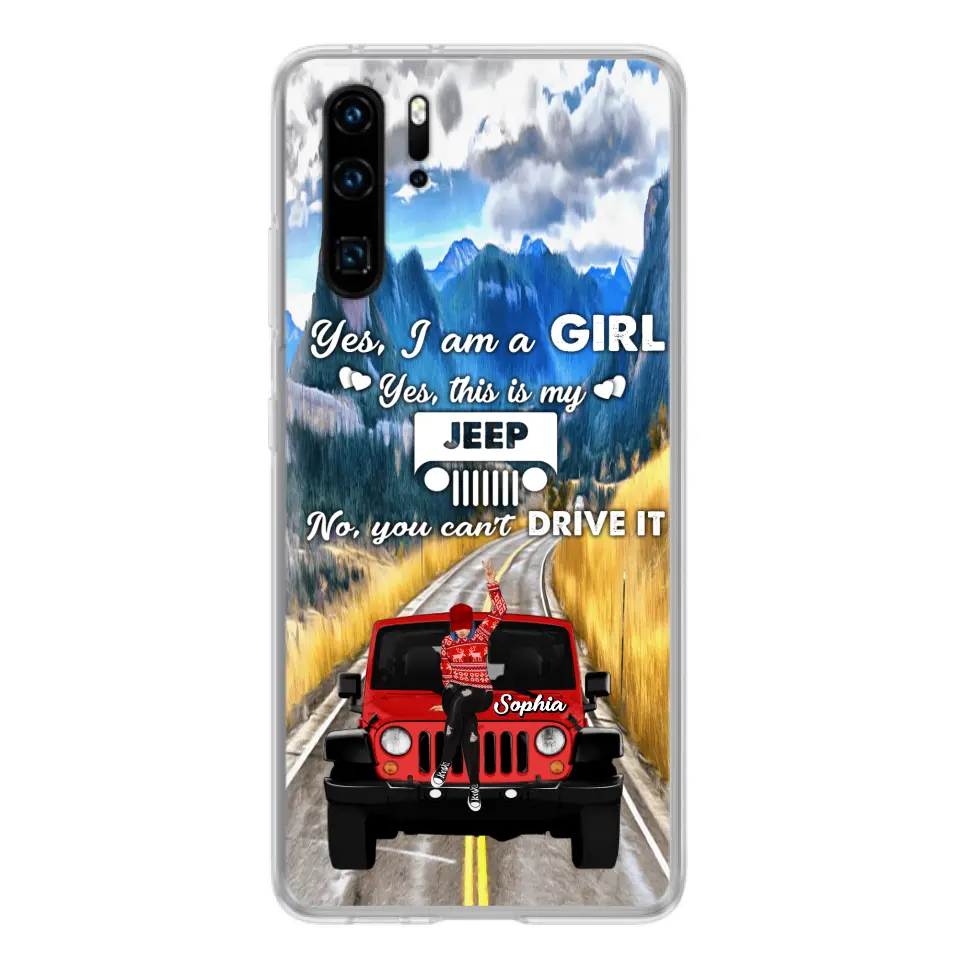 Personalized Off-road Girl Phone Case - Case For Xiaomi, Oppo And Huawei