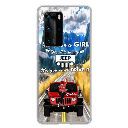 Personalized Off-road Girl Phone Case - Case For Xiaomi, Oppo And Huawei