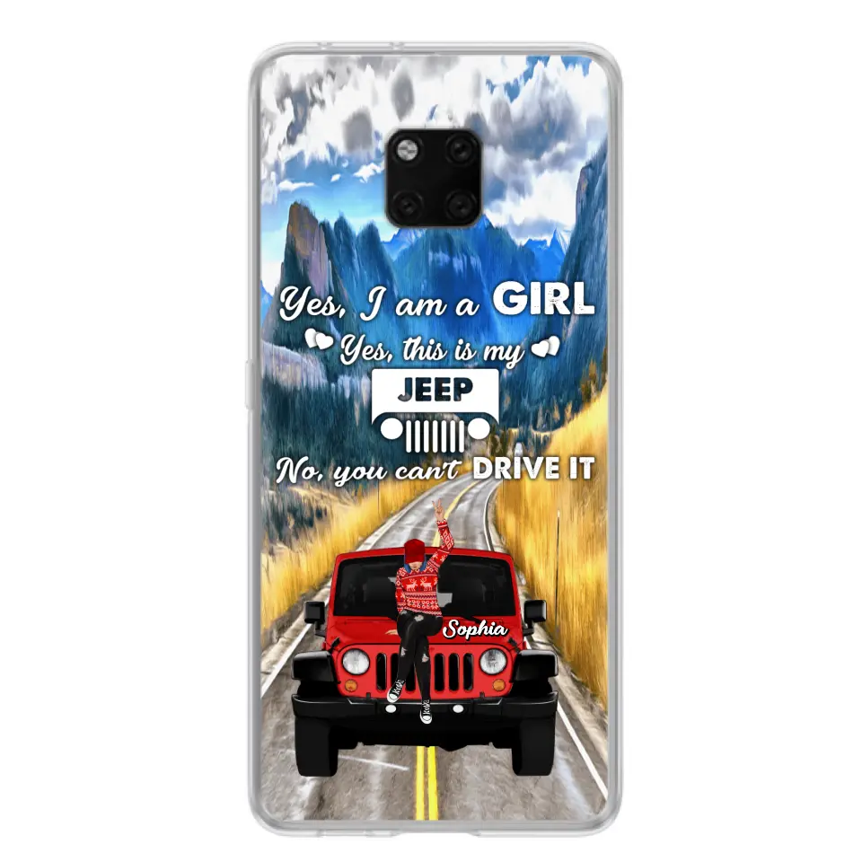 Personalized Off-road Girl Phone Case - Case For Xiaomi, Oppo And Huawei