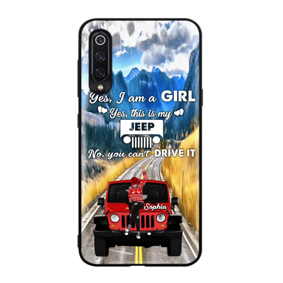 Personalized Off-road Girl Phone Case - Case For Xiaomi, Oppo And Huawei