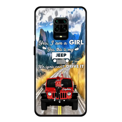 Personalized Off-road Girl Phone Case - Case For Xiaomi, Oppo And Huawei