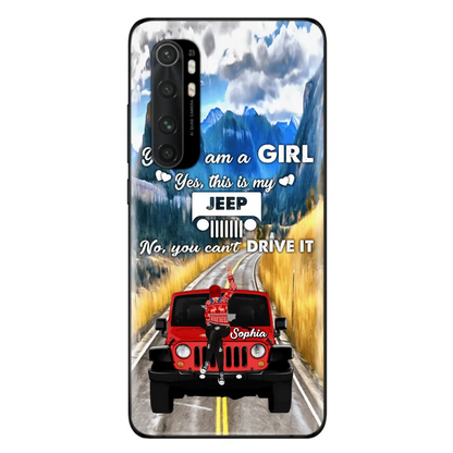 Personalized Off-road Girl Phone Case - Case For Xiaomi, Oppo And Huawei