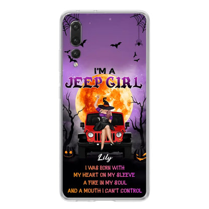 Custom Personalized Off-road Girl Phone Case - Halloween Gift Idea For Off-road Lovers - Case for Xiaomi, Huawei & Oppo