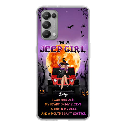 Custom Personalized Off-road Girl Phone Case - Halloween Gift Idea For Off-road Lovers - Case for Xiaomi, Huawei & Oppo