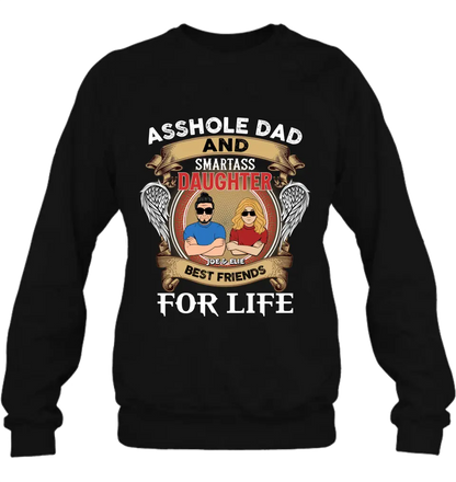 Personalized Father And Daughter/Son T-shirt/Long Sleeve/Sweatshirt/Hoodie - Gift Idea For Father's Day