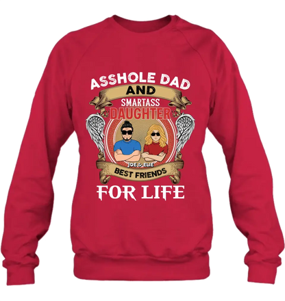 Personalized Father And Daughter/Son T-shirt/Long Sleeve/Sweatshirt/Hoodie - Gift Idea For Father's Day