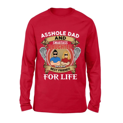 Personalized Father And Daughter/Son T-shirt/Long Sleeve/Sweatshirt/Hoodie - Gift Idea For Father's Day