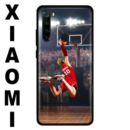 Custom Personalized Basketball Phone Case - Gift Idea For Basketball Lovers/Son/Grandson - Case For Oppo/Xiaomi/Huawei
