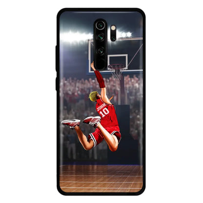 Custom Personalized Basketball Phone Case - Gift Idea For Basketball Lovers/Son/Grandson - Case For Oppo/Xiaomi/Huawei