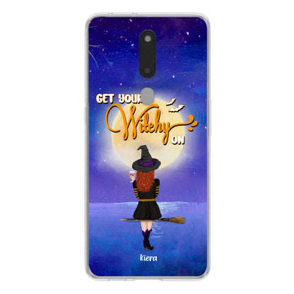 Personalized Witchy Phone Case - Up to 4 Witches - Get Your Witchy On - Phone Case For Xiaomi, Oppo and Huawei - OCEL9Z