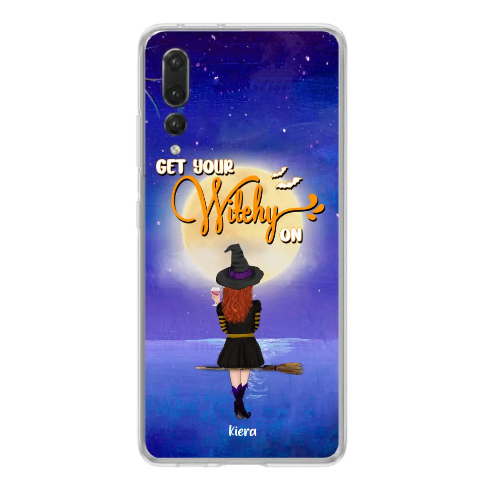 Personalized Witchy Phone Case - Up to 4 Witches - Get Your Witchy On - Phone Case For Xiaomi, Oppo and Huawei - OCEL9Z