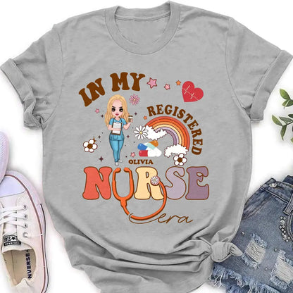 Personalized In My Registered Nurse Era T-Shirt/Long Sleeve/Sweatshirt/Hoodie - Gift Idea For Nurse