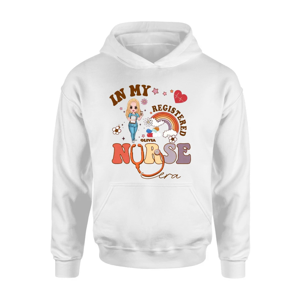 Personalized In My Registered Nurse Era T-Shirt/Long Sleeve/Sweatshirt/Hoodie - Gift Idea For Nurse
